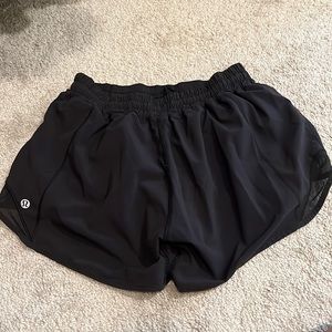 Hotty hot lululemon black shorts